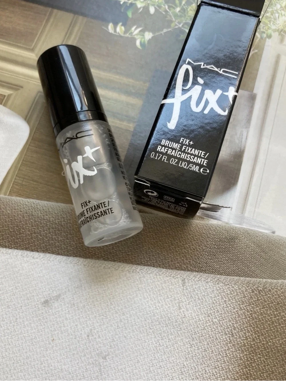 MAC Prep + Prime Fix+ Primer and Setting Spray NEW! Travel size 5ml